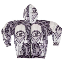 Load image into Gallery viewer, Unisex Zip Hoodie (AOP)