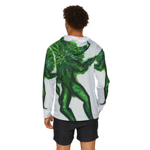 Load image into Gallery viewer, Men&#39;s Sports Warmup Hoodie - Vibrant Green Artistic Design