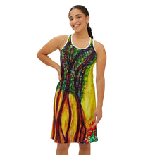 Load image into Gallery viewer, Women's Racerback Dress (AOP)