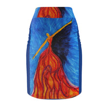 Load image into Gallery viewer, Women's Pencil Skirt (AOP)