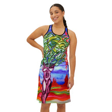 Load image into Gallery viewer, Women's Racerback Dress (AOP)