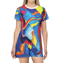 Load image into Gallery viewer, T-Shirt Dress (AOP)