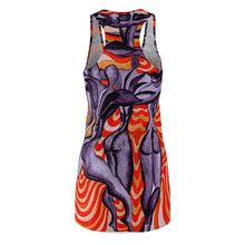 Load image into Gallery viewer, Women's Cut &amp; Sew Racerback Dress (AOP)