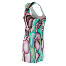 Load image into Gallery viewer, Artistic Women’s Racerback Dress - Bold Abstract Design