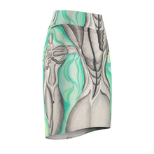 Load image into Gallery viewer, Women's Pencil Skirt (AOP)