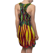 Load image into Gallery viewer, Women's Cut &amp; Sew Racerback Dress (AOP)