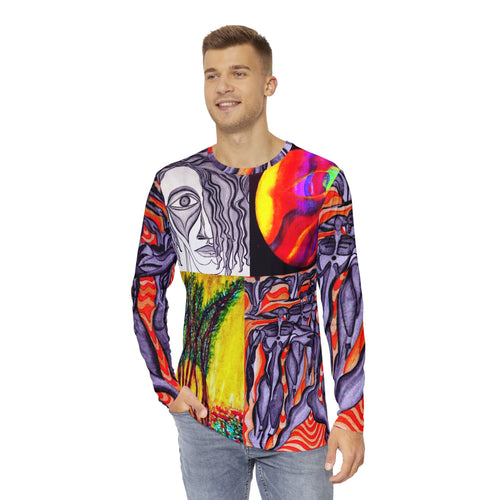 Men's Long Sleeve Shirt (AOP)