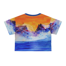 Load image into Gallery viewer, Crop Tee (AOP)