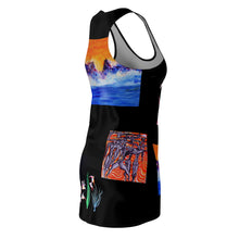 Load image into Gallery viewer, Women's Cut &amp; Sew Racerback Dress (AOP)