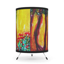 Load image into Gallery viewer, Tripod Lamp with High-Res Printed Shade, US\CA plug