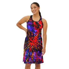Load image into Gallery viewer, Women's Racerback Dress (AOP)