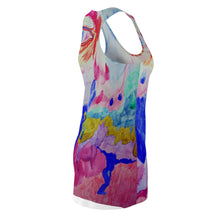Load image into Gallery viewer, Women's Cut &amp; Sew Racerback Dress (AOP)