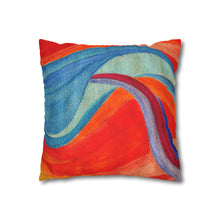 Load image into Gallery viewer, Spun Polyester Square Pillow Case