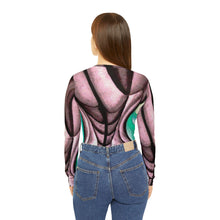 Load image into Gallery viewer, Women's Long Sleeve V-neck Shirt (AOP)
