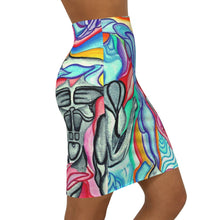 Load image into Gallery viewer, Women's Mid-Waist Pencil Skirt (AOP)