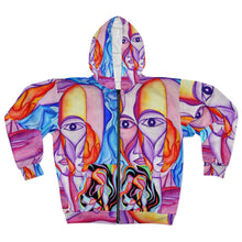 Load image into Gallery viewer, Unisex Zip Hoodie (AOP)