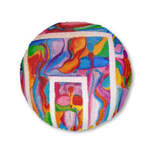 Load image into Gallery viewer, Tufted Floor Pillow, Round