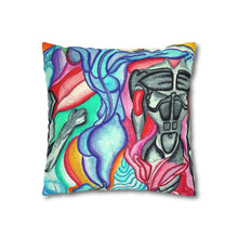 Load image into Gallery viewer, Spun Polyester Square Pillowcase