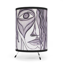 Load image into Gallery viewer, Tripod Lamp with High-Res Printed Shade, US\CA plug