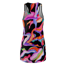 Load image into Gallery viewer, Women's Cut &amp; Sew Racerback Dress (AOP)