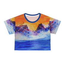 Load image into Gallery viewer, Crop Tee (AOP)