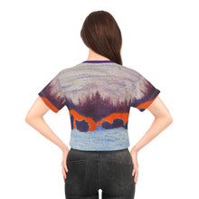 Load image into Gallery viewer, Crop Tee (AOP)