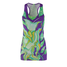 Load image into Gallery viewer, Women's Cut &amp; Sew Racerback Dress (AOP)