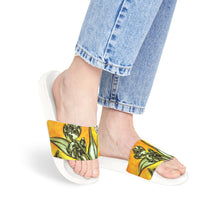 Load image into Gallery viewer, Women's PU Slide Sandals