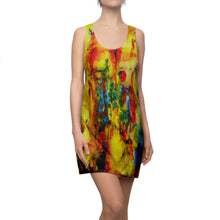 Load image into Gallery viewer, Women's Cut &amp; Sew Racerback Dress (AOP)