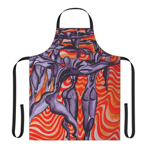 Apron, 5-Color Straps (AOP)