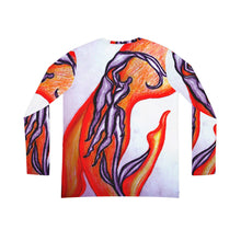 Load image into Gallery viewer, Women's Long Sleeve V-neck Shirt (AOP)