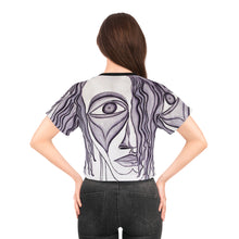 Load image into Gallery viewer, Crop Tee (AOP)