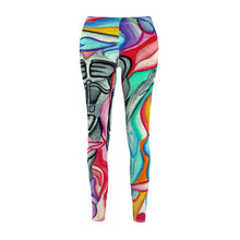 Load image into Gallery viewer, Women's Cut &amp; Sew Casual Leggings (AOP)