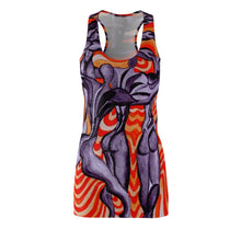 Load image into Gallery viewer, Women's Cut &amp; Sew Racerback Dress (AOP)
