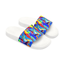 Load image into Gallery viewer, Men&#39;s PU Slide Sandals
