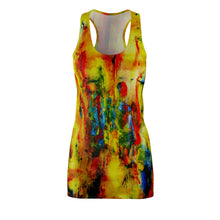 Load image into Gallery viewer, Women's Cut &amp; Sew Racerback Dress (AOP)