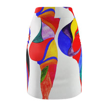 Load image into Gallery viewer, Women's Pencil Skirt (AOP)