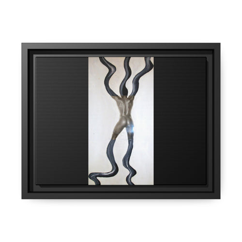 Matte Canvas, Black Frame