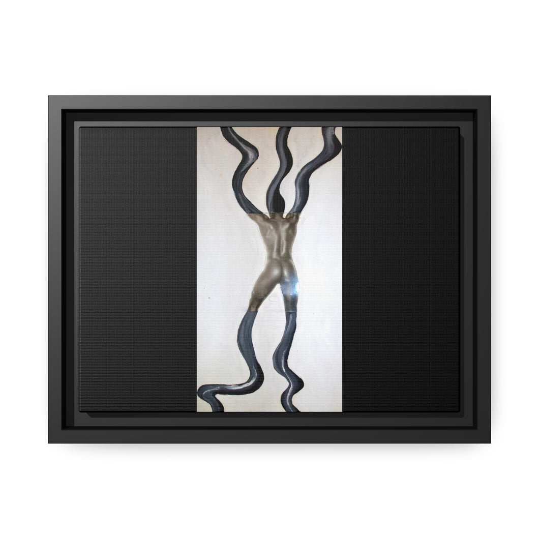 Matte Canvas, Black Frame