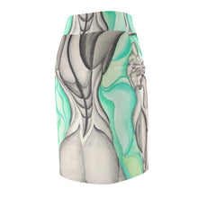 Load image into Gallery viewer, Women's Pencil Skirt (AOP)
