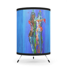 Load image into Gallery viewer, Tripod Lamp with High-Res Printed Shade, US\CA plug