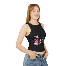 Load image into Gallery viewer, Whimsical Coral Reef Tank Top - Women's Micro Rib Racer Tank, Summer Top, Ocean Vibes, Beachwear, Gift for Her, Vacation Essentials