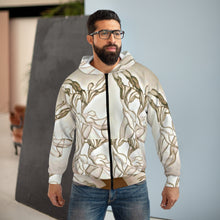 Load image into Gallery viewer, Unisex Zip Hoodie (AOP)