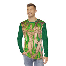Load image into Gallery viewer, Men&#39;s Long Sleeve Shirt (AOP)