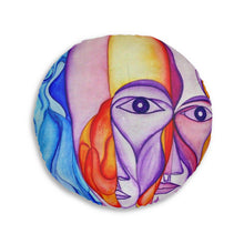 Load image into Gallery viewer, Tufted Floor Pillow, Round