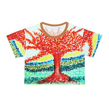Load image into Gallery viewer, Crop Tee (AOP)