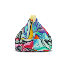 Load image into Gallery viewer, Vibrant Abstract Bean Bag Chair Cover for Cozy Living Spaces