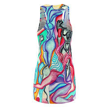 Load image into Gallery viewer, Women's Cut &amp; Sew Racerback Dress (AOP)
