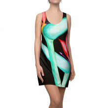 Load image into Gallery viewer, Women's Cut &amp; Sew Racerback Dress (AOP)