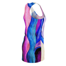 Load image into Gallery viewer, Women's Cut &amp; Sew Racerback Dress (AOP)